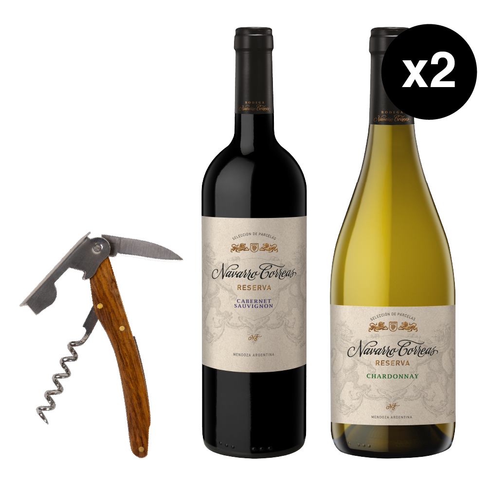 Navarro Correas Reserva + Sacacorcho