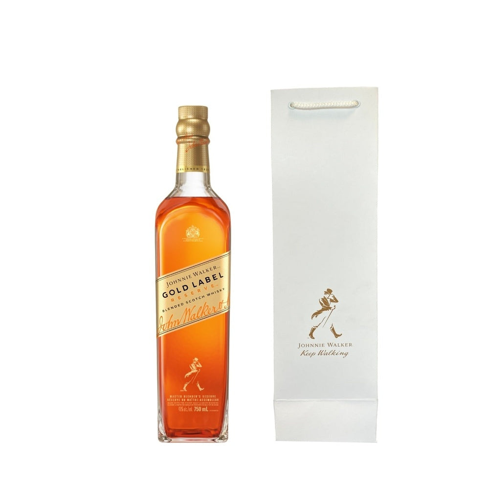 Johnnie Walker Gold Label + Bolsa