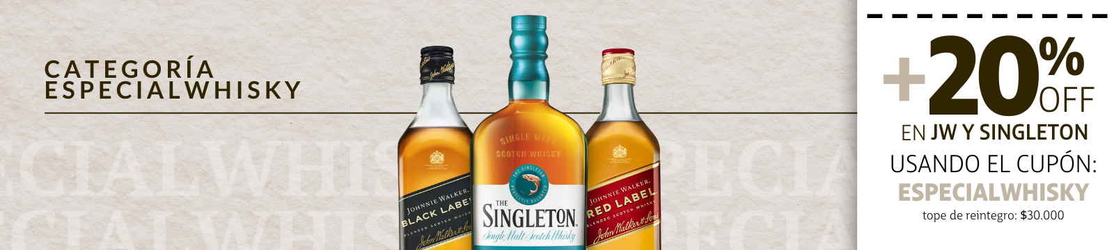 Especial Whisky Marzo